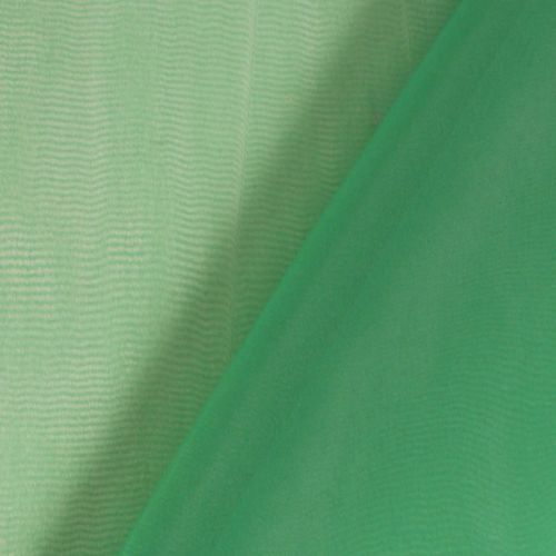 Gasa Cristal Organza Verde Benetton