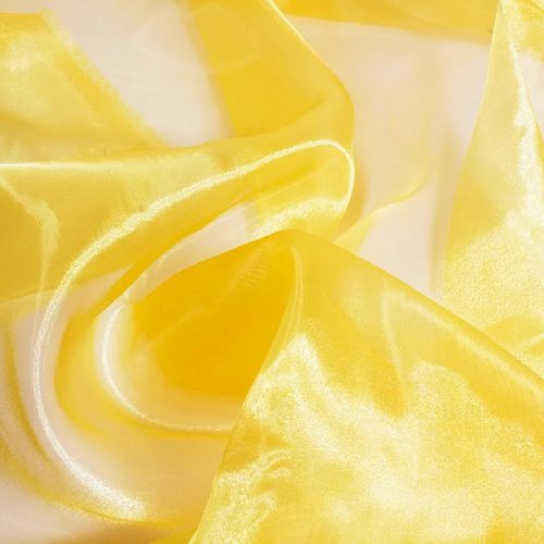 Gasa Cristal Organza Amarillo Oro