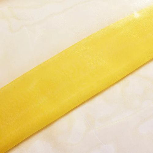 Gasa Cristal Organza Amarillo Oro