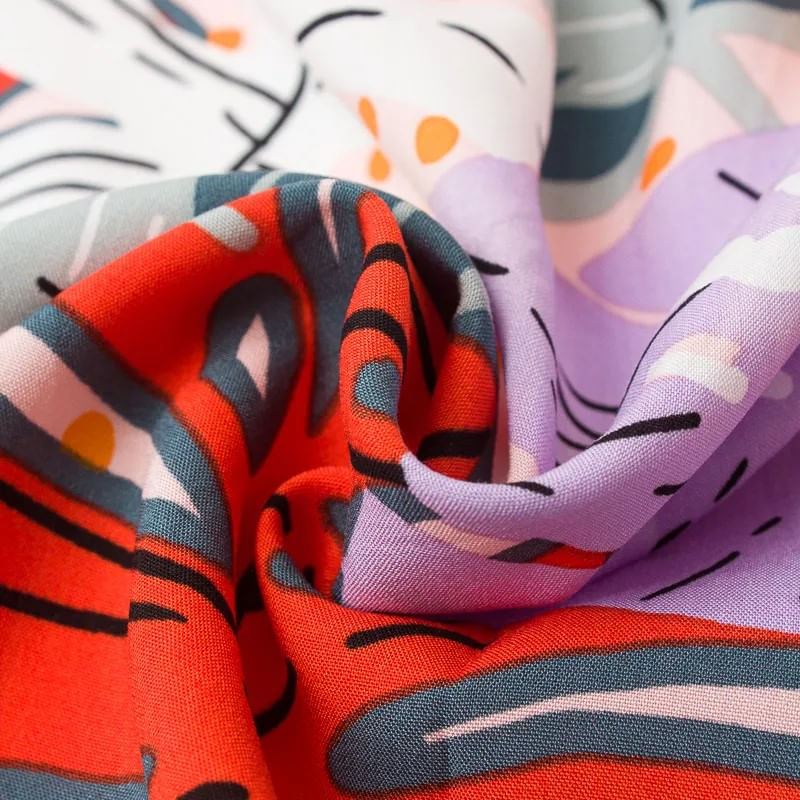 Poplin-Rayon-Hojas-Lilas-y-Naranjas