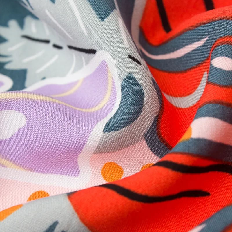 Poplin-Rayon-Hojas-Lilas-y-Naranjas