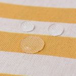 Lino-Antimancha-Mantel-Lineas-Curvas-Mostaza