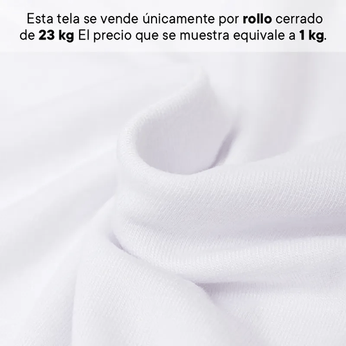 Viscosa Spandex Fancy Blanco