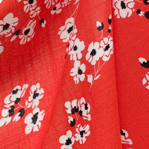 Rayon Slub Spandex Elle Naranja