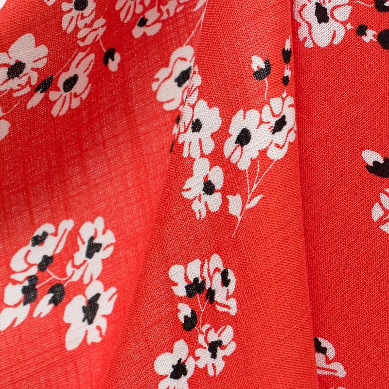 Rayon-Slub-Spandex-Elle-Naranja